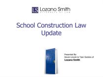 Lozano School Construction update